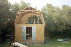 All trusses done