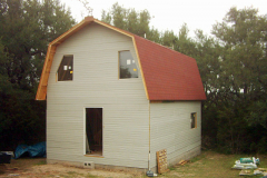 Siding complete