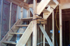 Steps get roughed in