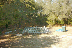Starting cinder blocks